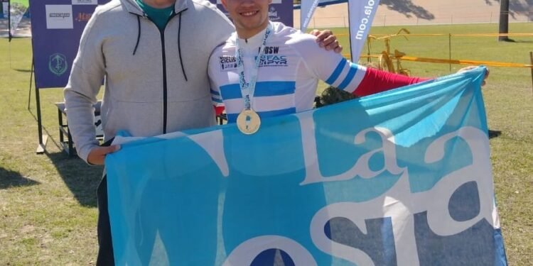 LA COSTA: El ciclista costero Lucas Vilar se coronó campeón argentino de kilómetro élite en Santa Fe