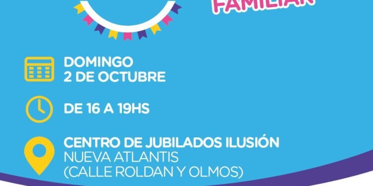 LA COSTA: La peña familiar “Domingos en compañía” se podrá disfrutar en Nueva Atlantis