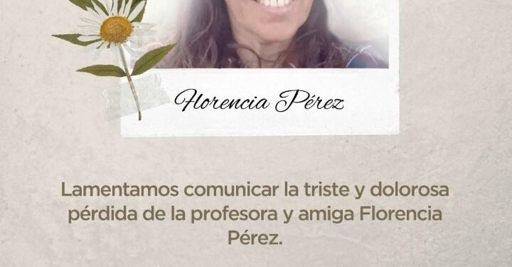 LA COSTA: Condolencias por el fallecimiento de Florencia Pérez, profesora de la Escuela Municipal de Vóley