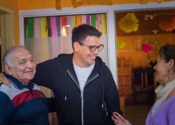 LA COSTA: Acompañamiento a la comunidad: Cardozo compartió un encuentro con adultos mayores