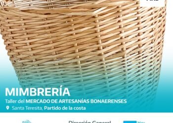 LA COSTA: Abrió la inscripción para el Taller de Mimbrería que busca potenciar el sector artesanal