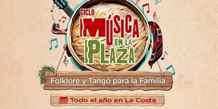 SAN CLEMENTE: Se viene una nueva tarde de folclore y tango con el ciclo “Música en la Plaza” en San Clemente