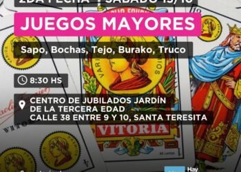 LA COSTA: El sábado se disputa la última fecha de los Juegos Mayores en el Partido de La Costa