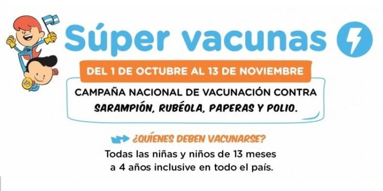 LA COSTA: Continúa en marcha “Activá Vacunas”, la campaña nacional de vacunación contra Sarampión, Rubéola, Paperas y Polio