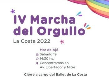 MAR DE AJÓ: El colectivo LGBTQI+ de La Costa realizará una nueva marcha del orgullo en Mar de Ajó