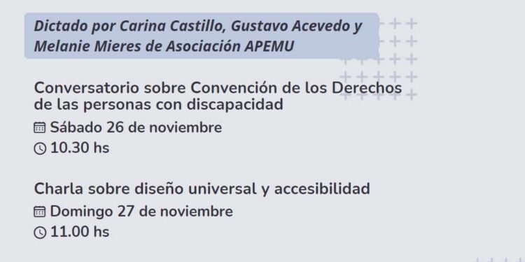 LAS TONINAS: Se realizará en Las Toninas el ciclo de charlas “Despierta y deja huella”