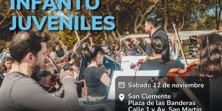 SAN CLEMENTE DEL TUYÚ: Este sábado se realizará un encuentro de orquestas infanto juveniles en San Clemente