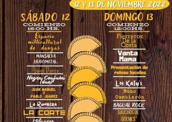 VILLA CLELIA: El fin de semana se realizará la 3ª Fiesta de la Empanada Costera y Mes Aniversario de Villa Clelia