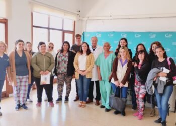 LA COSTA: Enfermeras y enfermeros del Sistema Municipal de Salud firmaron nuevos contratos y se amplía el servicio de guardia