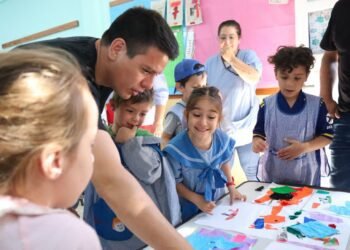 LA COSTA: Cardozo visitó el Jardín de Infantes Nº 905 de Lucila del Mar