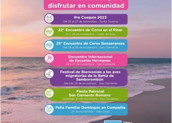 LA COSTA: Se viene otro fin de semana con una agenda cargada de actividades en el Partido de La Costa