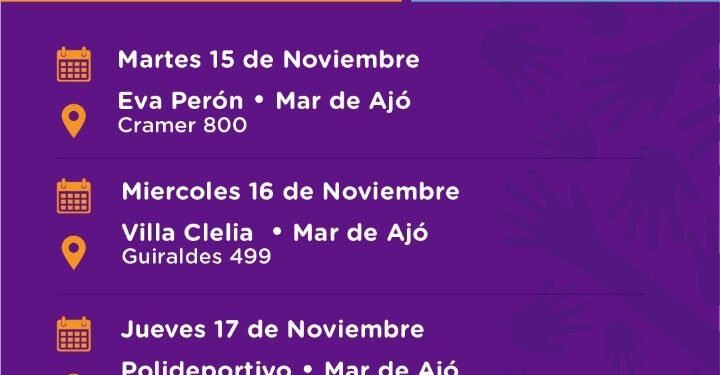 ZONA SUR: El equipo de Salud Mental de la Municipalidad de La Costa recorre los barrios con charlas abiertas a la comunidad