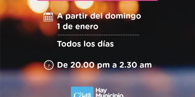 LA COSTA: La temporada de peatonales del Partido de La Costa se pondrá en marcha el 1 de enero
