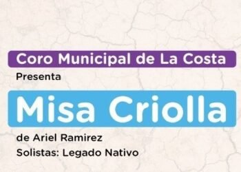 LA COSTA: El Coro Municipal de La Costa presentará la Misa Criolla en San Clemente