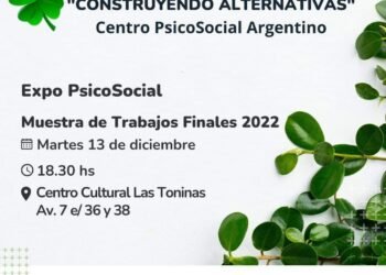 LAS TONINAS: Este martes se realizará una muestra de trabajos psicosociales en Las Toninas