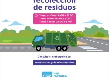 LA COSTA: Se refuerza el servicio de recolección de residuos en las localidades del Partido de La Costa