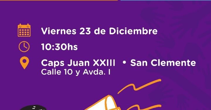 SAN CLEMENTE: Este viernes se llevará a cabo una charla de salud mental en San Clemente