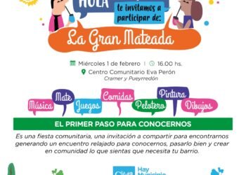 Este miércoles se realizará una Gran Mateada en Mar de Ajó