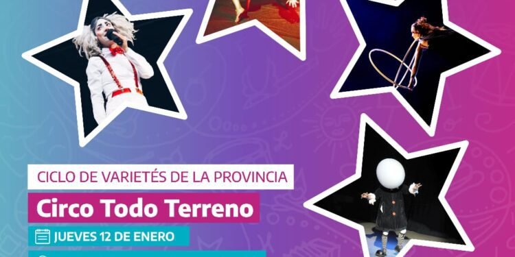 Hoy jueves llega una noche de circo al aire libre en el Paseo Costanero de Santa Teresita