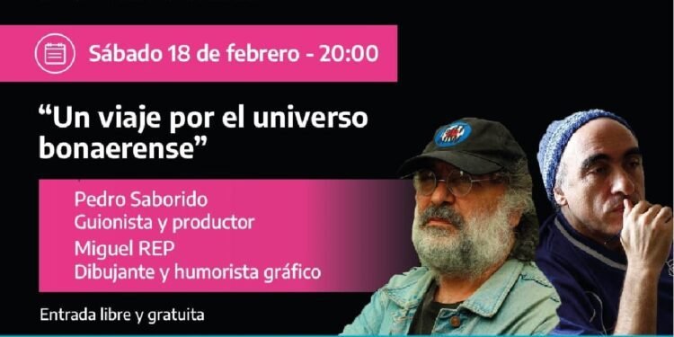 Este sábado se presenta el ciclo Café Cultura con Pedro Saborido y REP en Santa Teresita