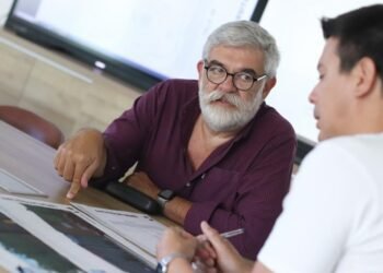 Cardozo y el decano de la Facultad de Arquitectura y Diseño de la UBA avanzaron en el comienzo de otra carrera universitaria