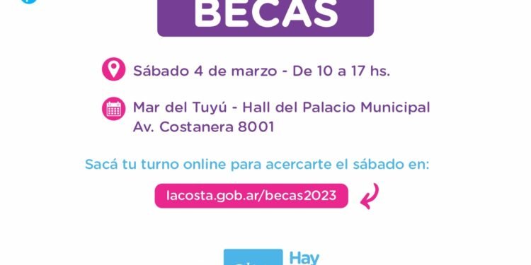Se viene una jornada especial de «Sábado de Becas» para estudiantes terciarios y universitarios