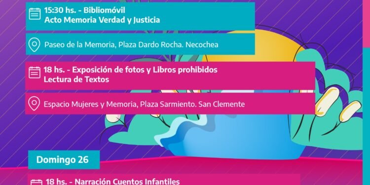 EL BIBLIOMÓVIL CONTINÚA SU RECORRIDO POR EL PARTIDO DE LA COSTA