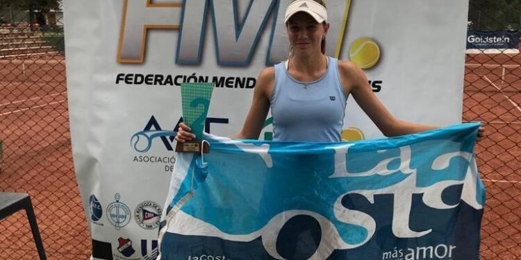 LA TENISTA COSTERA MILAGROS FALABELLA SE CONSAGRÓ EN UN TORNEO INTERNACIONAL EN MENDOZA