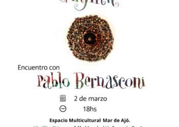 El artista Pablo Bernasconi llega a su muestra “El Infinito” en Mar de Ajó para brindar una charla abierta