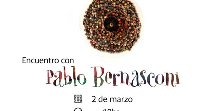 El artista Pablo Bernasconi llega a su muestra “El Infinito” en Mar de Ajó para brindar una charla abierta