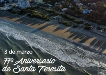 Santa Teresita cumple hoy 3 de marzo sus 77 años y lo celebra con la tradicional mateada de los pioneros