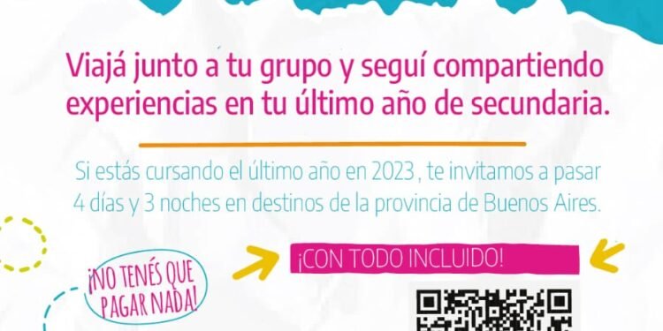 Viajes de fin de curso: está abierta la inscripción para los estudiantes de La Costa del último año de las escuelas secundarias