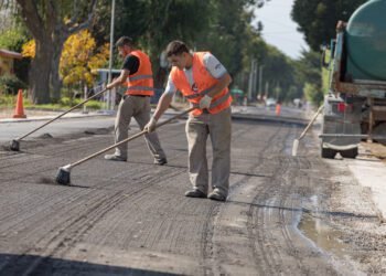 Plan Integral de Asfalto: se está repavimentando el acceso a Mar del Tuyú por Avenida 58