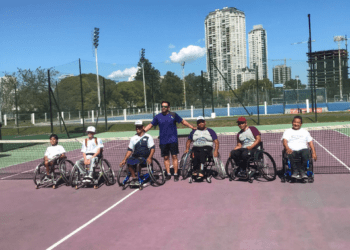 Alumnos de la Escuela Municipal de Tenis Adaptado participaron de un torneo en la Ciudad de Buenos Aires