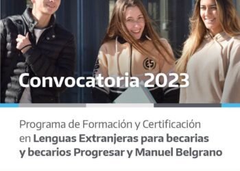 Está abierta la inscripción para seguir el Programa de Lenguas Extranjeras para becarios
