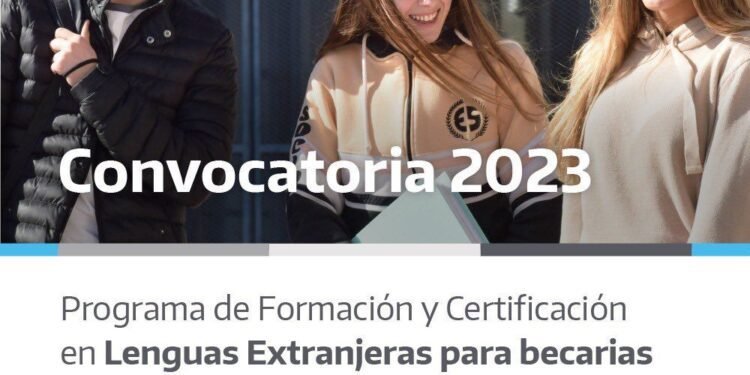 Está abierta la inscripción para seguir el Programa de Lenguas Extranjeras para becarios