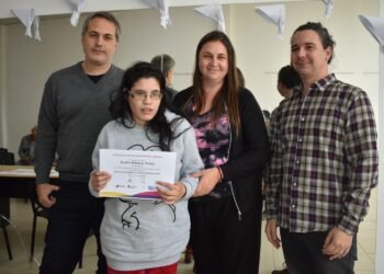 Se entregaron certificados a personas con discapacidad que completaron la formación del programa Promover Igualdad