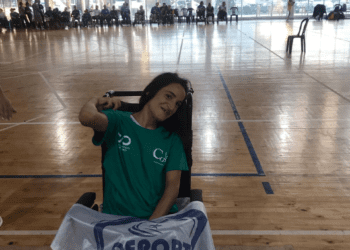 Una alumna de la Escuela Municipal de Boccia participó en un torneo internacional