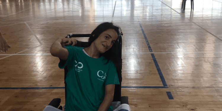 Una alumna de la Escuela Municipal de Boccia participó en un torneo internacional