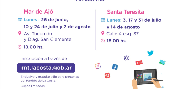 Comenzó el Curso de Fotografía gratuito que dicta el Instituto Municipal de Tecnología