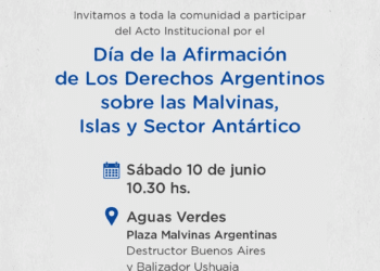 Se conmemora el Día de la Afirmación de los Derechos Argentinos sobre las Malvinas, Islas y Sector Antártico