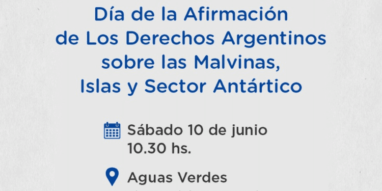 Se conmemora el Día de la Afirmación de los Derechos Argentinos sobre las Malvinas, Islas y Sector Antártico