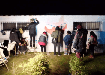 Este viernes se inaugura un mural que conmemora los 50 años de la modalidad educativa de Jóvenes, Adultos y Adultos Mayores