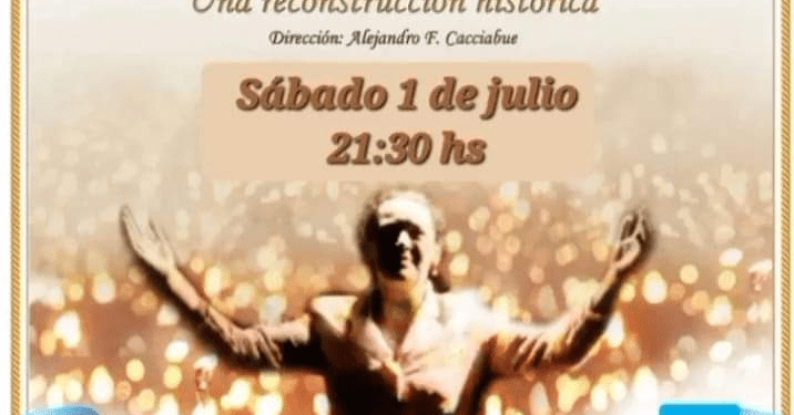 La Comedia Municipal de Teatro realizará una función de “Evita” en San Bernardo