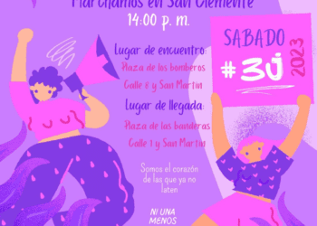 «Ni Una Menos»: convocan este sábado 3 de junio a una movilización y encuentro en San Clemente