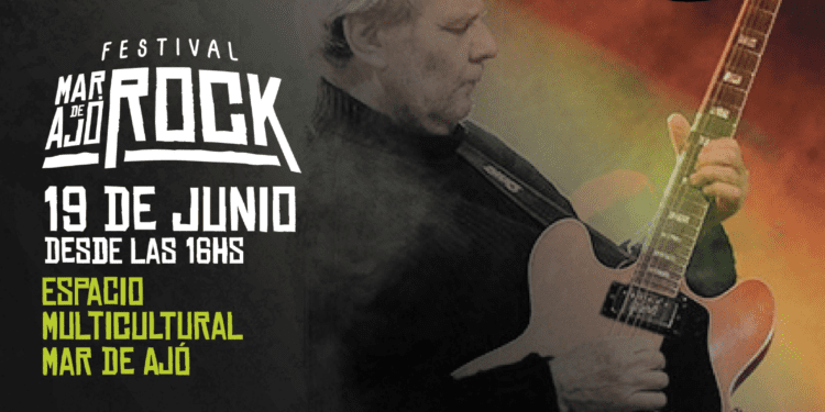 Este lunes habrá un Festival de Rock de primer nivel en el Espacio Multicultural de Mar de Ajó