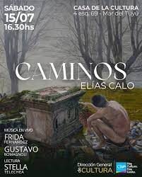 Este sábado abre la muestra “Caminos” del artista costero Elías Calo en Mar del Tuyú