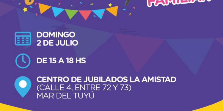 Este fin de semana vuelve el ciclo “Domingos en compañía” en Mar del Tuyú