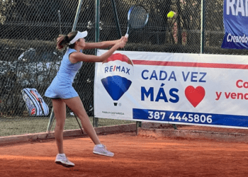 La costera Milagros Falabella terminó entre las mejores cuatro tenistas del Nacional de Salta