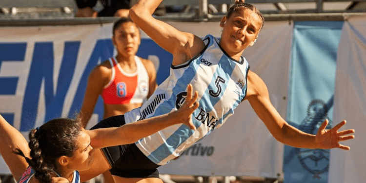 Giuliana Gamba participará de los Juegos Sudamericanos de Playa junto a la Selección Argentina de Beach Handball